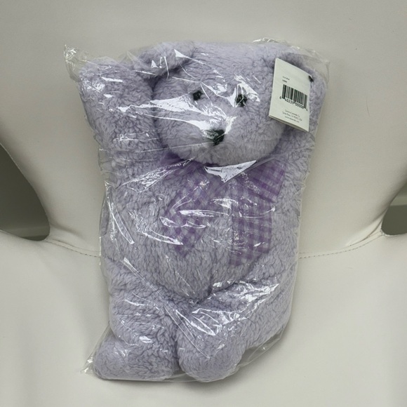 Sonoma Lavender Heatable Huggable Lavender Lou Teddy Bear Hot Cold Doll Kids NEW - Picture 14 of 16